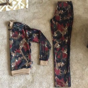 Adidas two piece suit